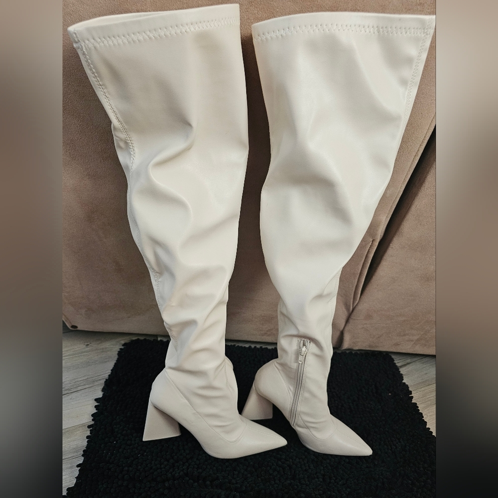F21 Knee High Boots